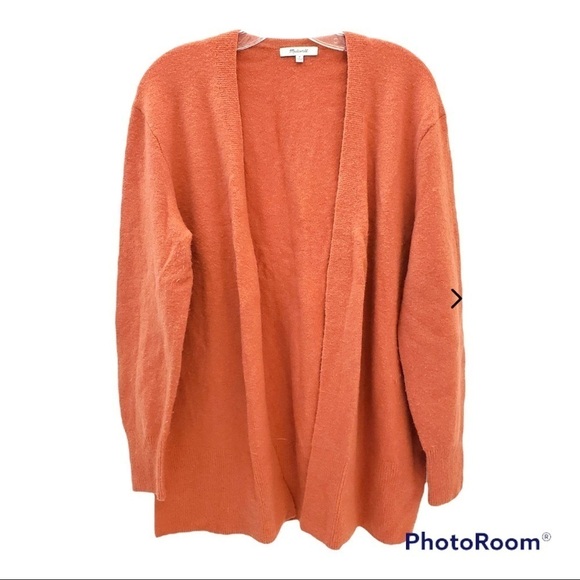 Madewell Sweaters - Madewell Wool/Alpaca burnt orange knit sweater M